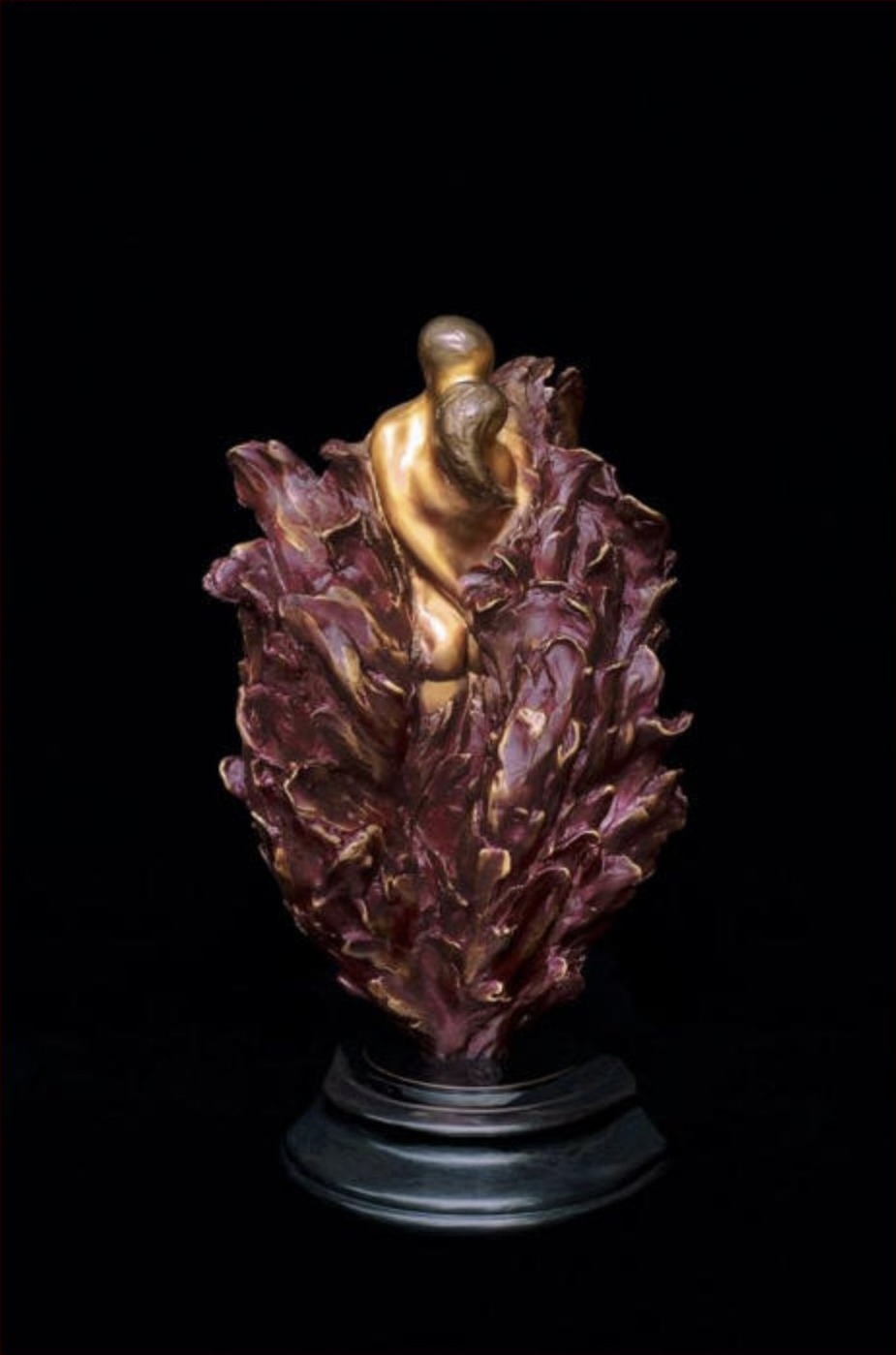Heat - bronze sculpture by J. A. Pippett.