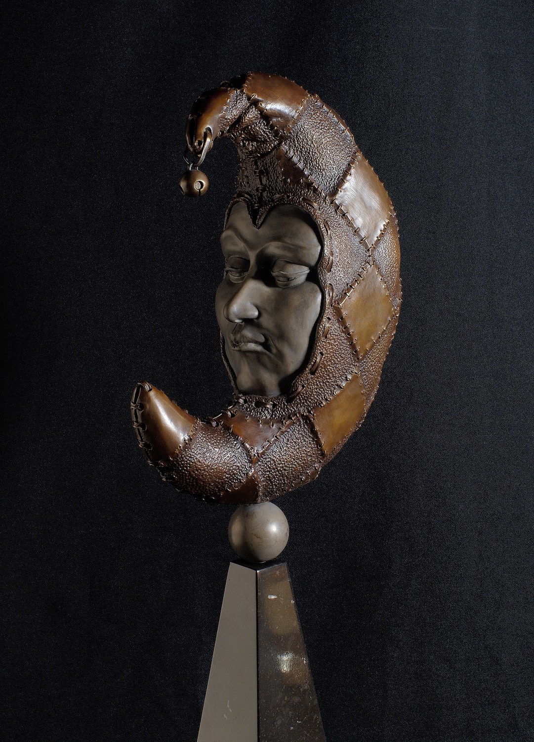 Luna - bronze sculpture by J. A. Pippett.